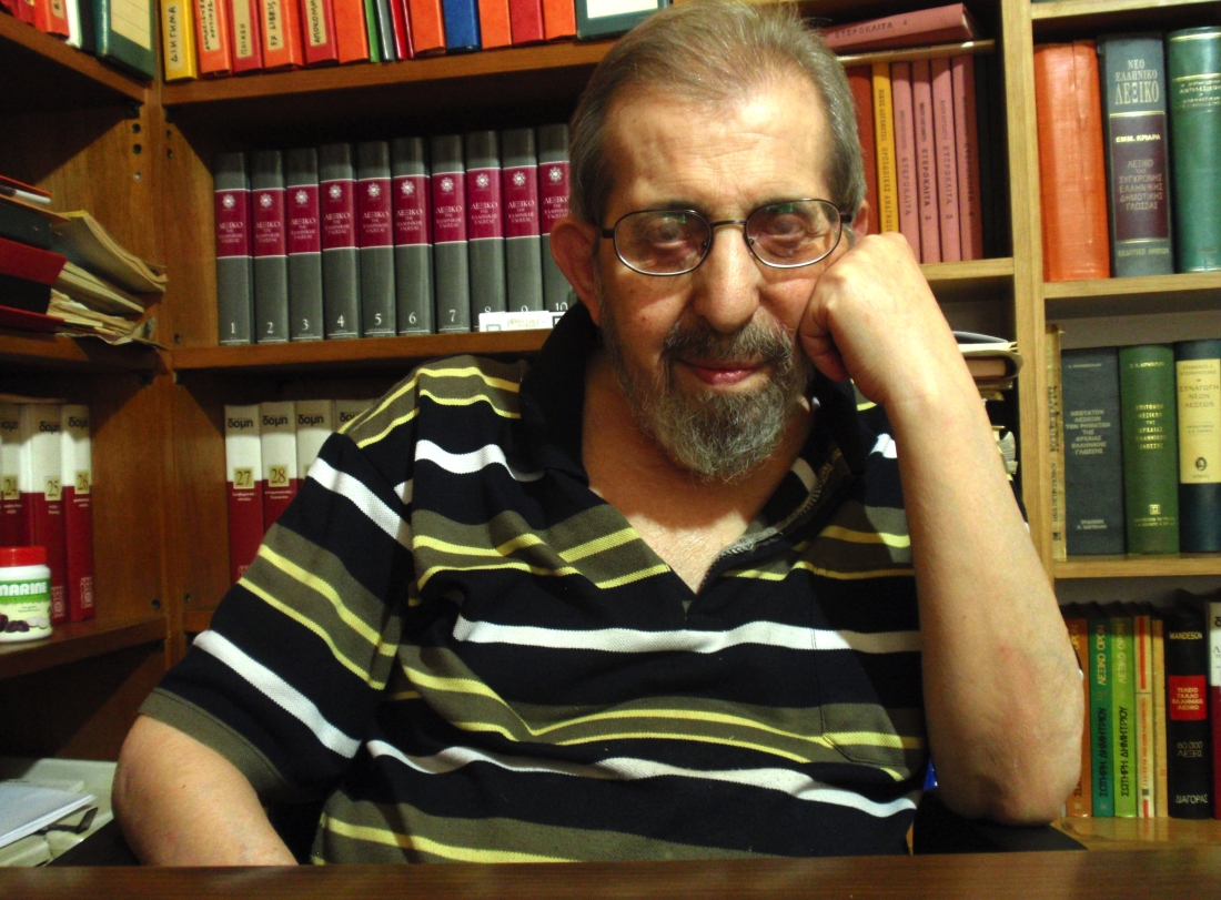 Ο Νίκος Λογοθέτης.