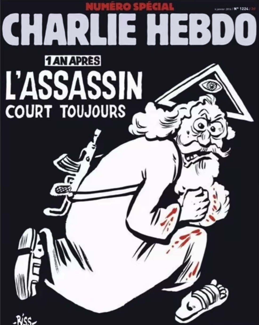 Έ&nu;&alpha; &alpha;&pi;ό &tau;&alpha; &pi;&rho;&omicron;&kappa;&lambda;&eta;&tau;&iota;&kappa;ά &epsilon;&xi;ώ&phi;&upsilon;&lambda;&lambda;&alpha; &tau;&omicron;&upsilon; Charlie Hebdo: &omicron; &Theta;&epsilon;ό&sigmaf; &omega;&sigmaf; &tau;&rho;&omicron;&mu;&omicron;&kappa;&rho;ά&tau;&eta;&sigmaf;,
