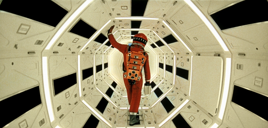 O Keir Dullea στην ταινία &quot;2001 - Η Οδύσσεια του διαστήματος&quot; του Στάνλεϋ Κιούμπρικ. 