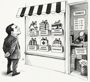 &Omicron; &Tau;&sigma;ί&pi;&rho;&alpha;&sigmaf;, &eta; &pi;&rho;&omicron;&pi;&alpha;ί&delta;&epsilon;&iota;&alpha; &kappa;&alpha;&iota; &tau;&alpha; &kappa;&omicron;&sigma;&mu;ή&mu;&alpha;&tau;&alpha; &tau;&eta;&sigmaf; &gamma;&iota;&alpha;&gamma;&iota;ά&sigmaf;