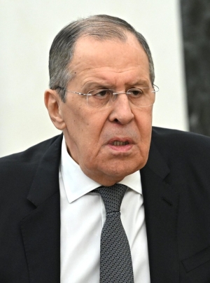 Ο ρώσος υπουργός Εξωτερικών Σεργκέι Λαβρόφ.