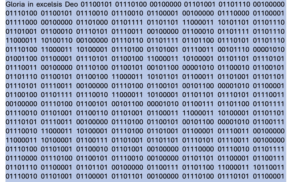 Gloria in excelsis Deo 