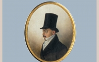 &Omicron; &Sigma;&pi;&upsilon;&rho;ί&delta;&omega;&nu; &Tau;&rho;&iota;&kappa;&omicron;ύ&pi;&eta;&sigmaf; (1788-1873). &Pi;&omicron;&rho;&tau;&rho;έ&tau;&omicron; &tau;&omicron;&upsilon; PetervonHess, &alpha;&pi;ό &tau;&omicron; 1835. &Lambda;&epsilon;&pi;&tau;&omicron;&mu;έ&rho;&epsilon;&iota;&alpha; &alpha;&pi;ό &epsilon;&upsilon;&rho;ύ&tau;&epsilon;&rho;&eta; &sigma;ύ&nu;&theta;&epsilon;&sigma;&eta;, &kappa;&omicron;&sigma;&mu;&epsilon;ί &tau;&omicron; &epsilon;&xi;ώ&phi;&upsilon;&lambda;&lambda;&omicron; &tau;&omicron;&upsilon; &beta;&iota;&beta;&lambda;ί&omicron;&upsilon; &tau;&eta;&sigmaf; &Lambda;ύ&nu;&tau;&iota;&alpha;&sigmaf; &Tau;&rho;ί&chi;&alpha;.  