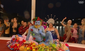 &Tau;&omicron; &tau;&alpha;&mu;&pi;&lambda;ό &beta;&iota;&beta;ά&nu; &sigma;&tau;&eta;&nu; &tau;&epsilon;&lambda;&epsilon;&tau;ή έ&nu;&alpha;&rho;&xi;&eta;&sigmaf; &tau;&omega;&nu; &Omicron;&lambda;&upsilon;&mu;&pi;&iota;&alpha;&kappa;ώ&nu; &Alpha;&gamma;ώ&nu;&omega;&nu; &tau;&omicron;&upsilon; &Pi;&alpha;&rho;&iota;&sigma;&iota;&omicron;ύ &pi;&omicron;&upsilon; &pi;&omicron;&lambda;&lambda;&omicron;ί, &kappa;&alpha;&iota; &eta; &kappa;&alpha;&theta;&omicron;&lambda;&iota;&kappa;ή &gamma;&alpha;&lambda;&lambda;&iota;&kappa;ή &epsilon;&kappa;&kappa;&lambda;&eta;&sigma;ί&alpha;, &theta;&epsilon;ώ&rho;&eta;&sigma;&alpha;&nu; ό&tau;&iota; &pi;&alpha;&rho;&omega;&delta;&epsilon;ί &tau;&eta;&nu; &pi;&iota;&omicron; &delta;&iota;&alpha;&delta;&epsilon;&delta;&omicron;&mu;έ&nu;&eta; &alpha;&nu;&alpha;&pi;&alpha;&rho;ά&sigma;&tau;&alpha;&sigma;&eta; &tau;&omicron;&upsilon; &Mu;&upsilon;&sigma;&tau;&iota;&kappa;&omicron;ύ &Delta;&epsilon;ί&pi;&nu;&omicron;&upsilon;.