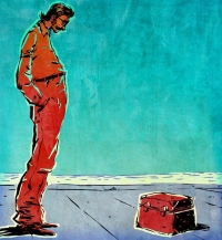 Ο Μανόλης Αναγνωστάκης (1925-2005), από τον Αλέκο Παπαδάτο.