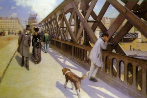 Gustave Caillebotte, H γέφυρα της Ευρώπης, 1876, λάδι σε καμβά, 125 εκ. × 181 εκ.
