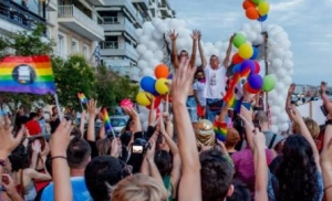 Στιγμιότυπο από παλαιότερο gay-pride, στη Θεσσαλονίκη.
