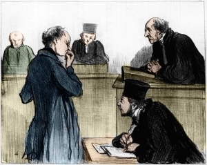 Ονορέ ντε Ντωμιέ, Δικαιοσύνη, χαρακτικό, 1846. 