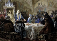 Aleksey Kivshenko, &Omicron; &Pi;&alpha;&tau;&rho;&iota;ά&rho;&chi;&eta;&sigmaf; &Nu;ί&kappa;&omega;&nu; &kappa;&alpha;&iota; &omicron; &Epsilon;&pi;&iota;&phi;ά&nu;&iota;&omicron;&sigmaf; &Sigma;&lambda;&alpha;&beta;&iota;&nu;έ&tau;&sigma;&kappa;&iota; &alpha;&nu;&alpha;&theta;&epsilon;&omega;&rho;&omicron;ύ&nu; &lambda;&epsilon;&iota;&tau;&omicron;&upsilon;&rho;&gamma;&iota;&kappa;ά &kappa;&epsilon;ί&mu;&epsilon;&nu;&alpha;.