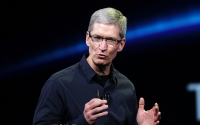 O Tιμ Κουκ, επικεφαλής της Apple.