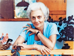 Η Ζωρζ Σαρή (1925-2012).