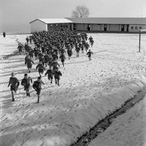 Ιανουάριος 1957, Βέροια. Παιδόπολη «Καλή Παναγιά».  