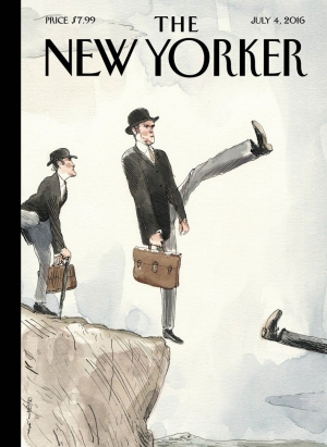 To εξώφυλλο του Νew Yorker μετά το Brexit.