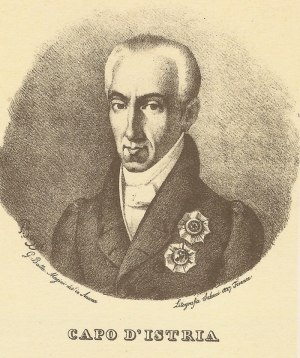 &Omicron; &Iota;&omega;ά&nu;&nu;&eta;&sigmaf; &Kappa;&alpha;&pi;&omicron;&delta;ί&sigma;&tau;&rho;&iota;&alpha;&sigmaf; &sigma;&epsilon; &lambda;&iota;&theta;&omicron;&gamma;&rho;&alpha;&phi;ί&alpha; &tau;&omicron;&upsilon; Giovanni Boggi, &pi;&omicron;&upsilon; &chi;&alpha;&rho;ά&chi;&tau;&eta;&kappa;&epsilon; &alpha;&pi;ό &tau;&omicron;&nu; Batta Magini G. &kappa;&alpha;&iota; &epsilon;&kappa;&delta;ό&theta;&eta;&kappa;&epsilon; &alpha;&pi;ό &tau;&omicron;&nu; &omicron;ί&kappa;&omicron; Salucci &tau;&eta;&sigmaf; &Phi;&lambda;&omega;&rho;&epsilon;&nu;&tau;ί&alpha;&sigmaf;,1827.  &nbsp;  &nbsp; 