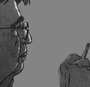 Ο Μένης Κουμανταρέας από τον Αλέκο Παπαδάτο.