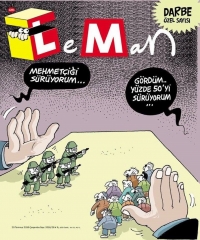 &Tau;&omicron; &epsilon;&xi;ώ&phi;&upsilon;&lambda;&lambda;&omicron; &tau;&omicron;&upsilon; &alpha;&pi;&alpha;&gamma;&omicron;&rho;&epsilon;&upsilon;&mu;έ&nu;&omicron;&upsilon; &tau;&epsilon;ύ&chi;&omicron;&upsilon;&sigmaf; &tau;&omicron;&upsilon; &tau;&omicron;&upsilon;&rho;&kappa;&iota;&kappa;&omicron;ύ LeMan. &Sigma;&tau;&omicron; &sigma;&kappa;ί&tau;&sigma;&omicron;, &tau;&omicron; &chi;έ&rho;&iota; &alpha;&rho;&iota;&sigma;&tau;&epsilon;&rho;ά &lambda;έ&epsilon;&iota;: &laquo;&Kappa;&iota;&nu;ώ &tau;&omicron;&upsilon;&sigmaf; &sigma;&tau;&rho;&alpha;&tau;&iota;ώ&tau;&epsilon;&sigmaf;&raquo;. &Tau;&omicron; &chi;έ&rho;&iota; &delta;&epsilon;&xi;&iota;ά &lambda;έ&epsilon;&iota;: &laquo;&Tau;&alpha; &beta;&lambda;έ&pi;&omega;. &Kappa;&iota;&nu;ώ &tau;&omicron; 50%&raquo; (&Omicron; &Epsilon;&rho;&nu;&tau;&omicron;&gamma;ά&nu; &sigma;&upsilon;&chi;&nu;ά &delta;&eta;&lambda;ώ&nu;&epsilon;&iota; ό&tau;&iota; έ&chi;&epsilon;&iota; &tau;&omicron; 50% &tau;&omega;&nu; &psi;&eta;&phi;&omicron;&phi;ό&rho;&omega;&nu;).
