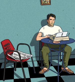 Ο Πέτρος Κουτσιαμπασάκος, από τον Αλέκο Παπαδάτο.
