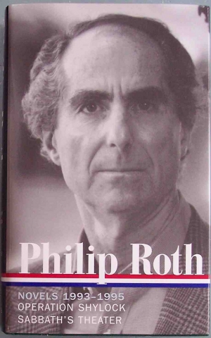 O Φίλιπ Ροθ στο εξώφυλλο βιβλίου με τις νουβέλες του.