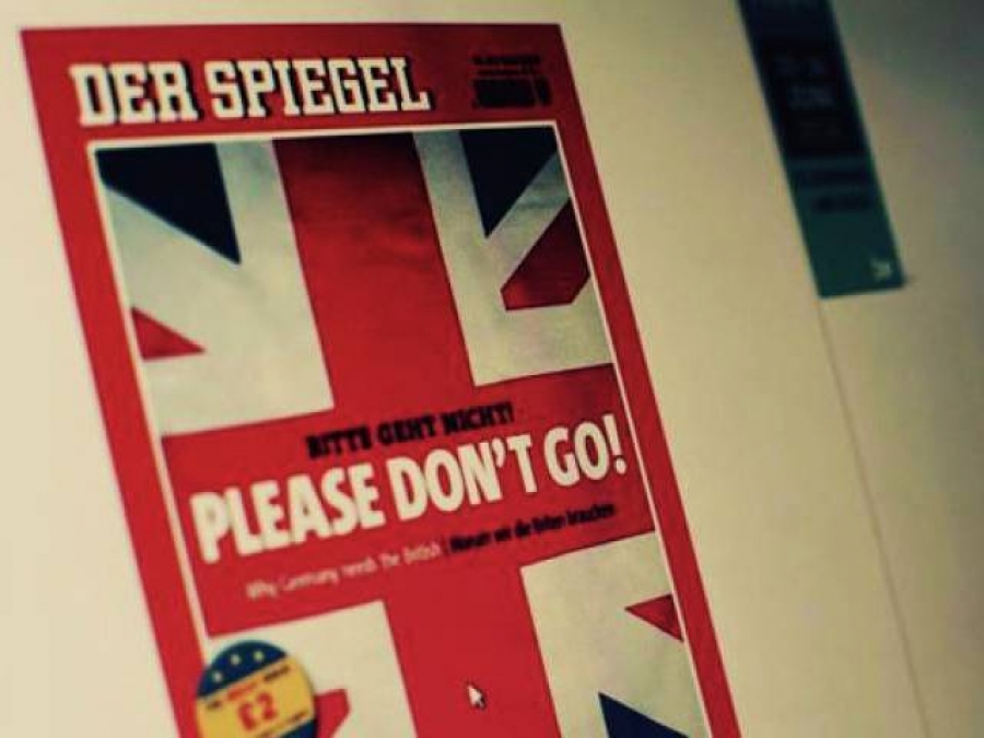 &Delta;&eta;&mu;&omicron;&phi;&iota;&lambda;έ&sigmaf; &gamma;&rho;ά&phi;&eta;&mu;&alpha; ό&sigma;&omega;&nu; &kappa;ά&nu;&omicron;&upsilon;&nu; &alpha;&nu;&tau;&iota;-BREXIT &alpha;&gamma;ώ&nu;&alpha;, &pi;&omicron;&upsilon; &delta;&eta;&mu;&omicron;&sigma;&iota;&epsilon;ύ&theta;&eta;&kappa;&epsilon; &epsilon;&xi;ώ&phi;&upsilon;&lambda;&lambda;&omicron; &sigma;&tau;&omicron; Spiegel.